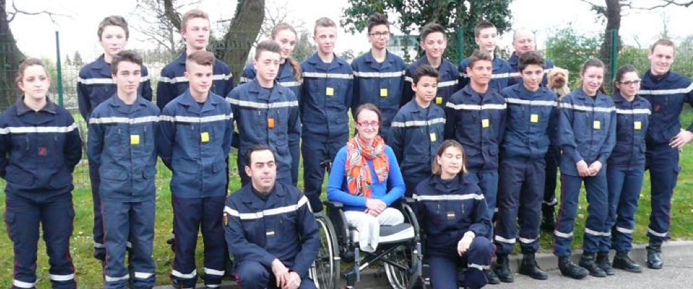 Témoignage aux Jeunes Sapeurs Pompiers